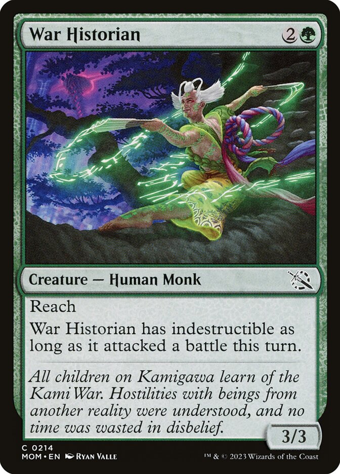 War Historian - carta Magic The Gathering