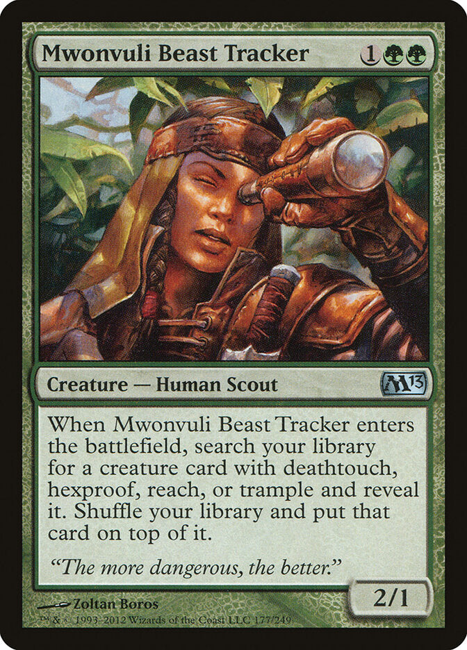 Mwonvuli Beast Tracker - carta Magic The Gathering