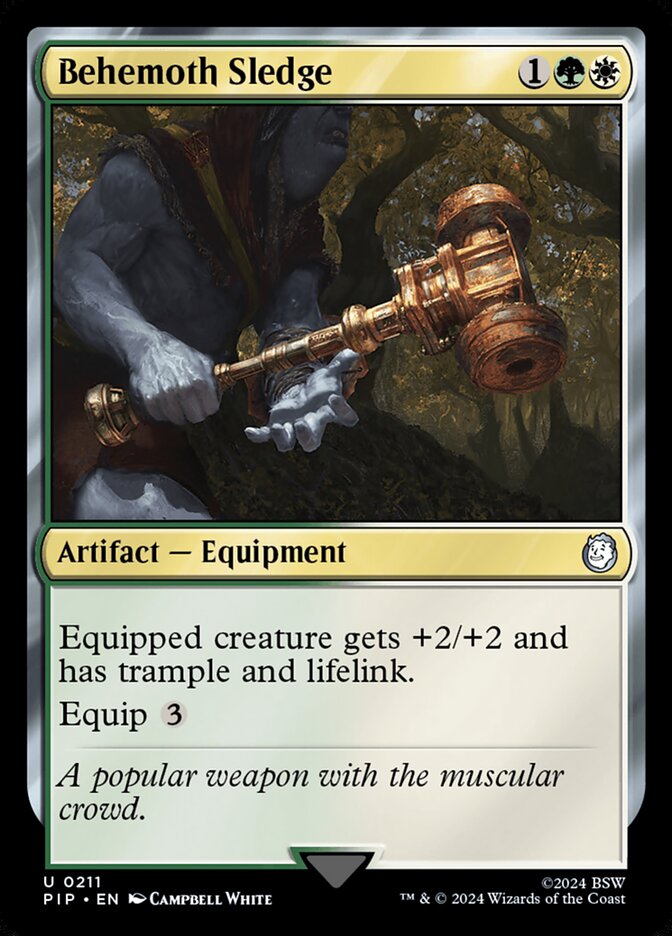 Behemoth Sledge - carta Magic The Gathering