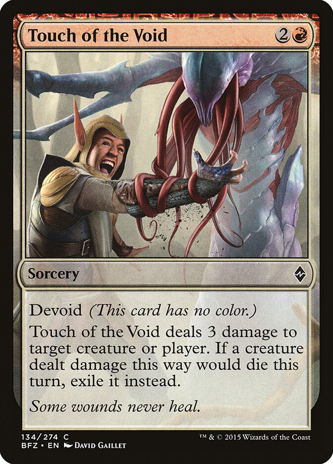Touch of the Void - carta Magic The Gathering