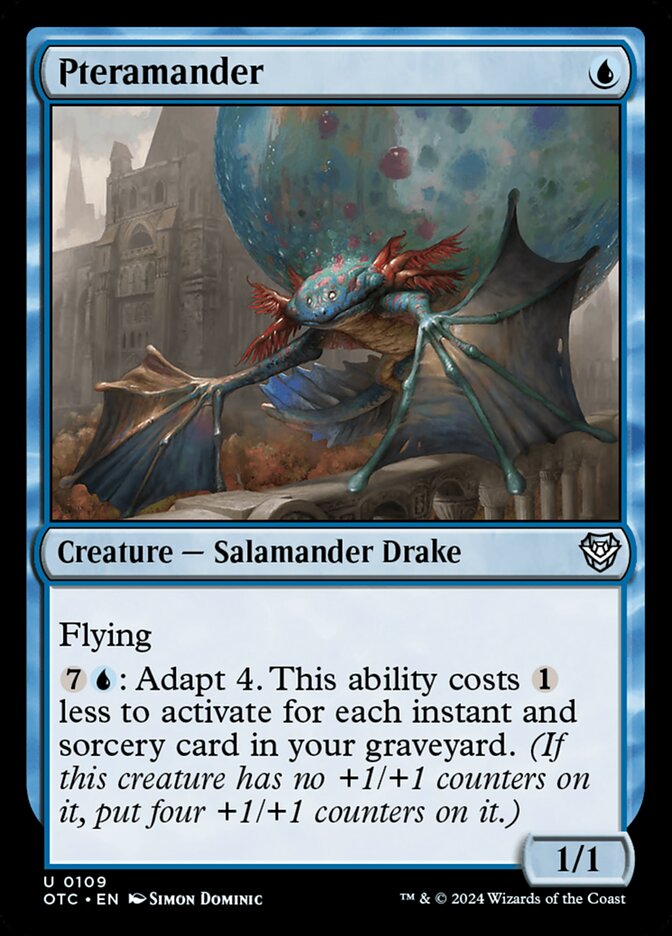 Pteramander - carta Magic The Gathering