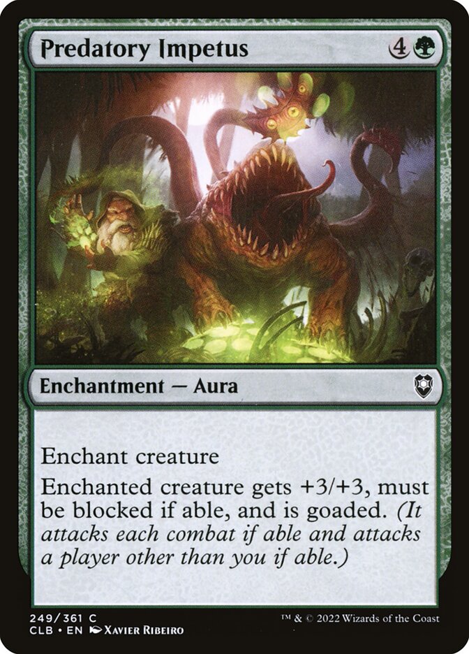 Predatory Impetus - carta Magic The Gathering