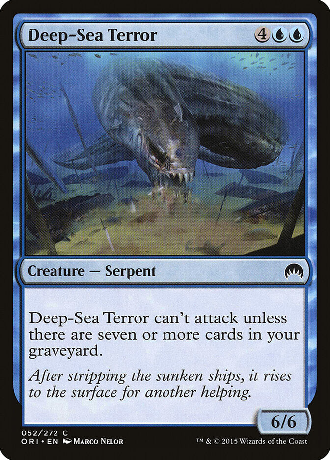 Deep-Sea Terror - carta Magic The Gathering
