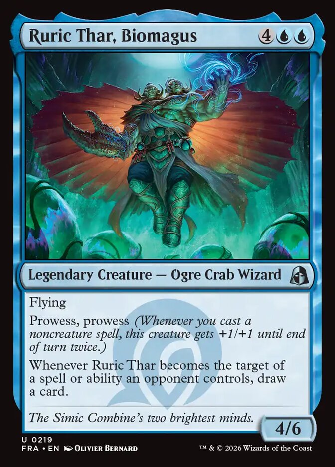 Ruric Thar, Biomagus - carta Magic The Gathering