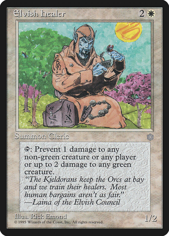 Elvish Healer - carta Magic The Gathering