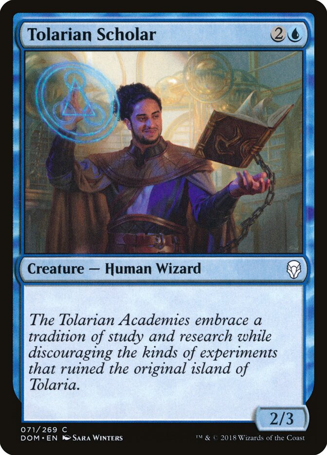 Tolarian Scholar - carta Magic The Gathering