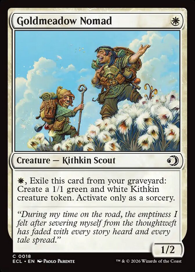 Goldmeadow Nomad - carta Magic The Gathering