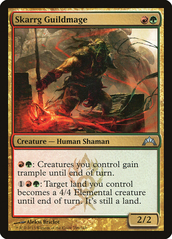 Skarrg Guildmage - carta Magic The Gathering