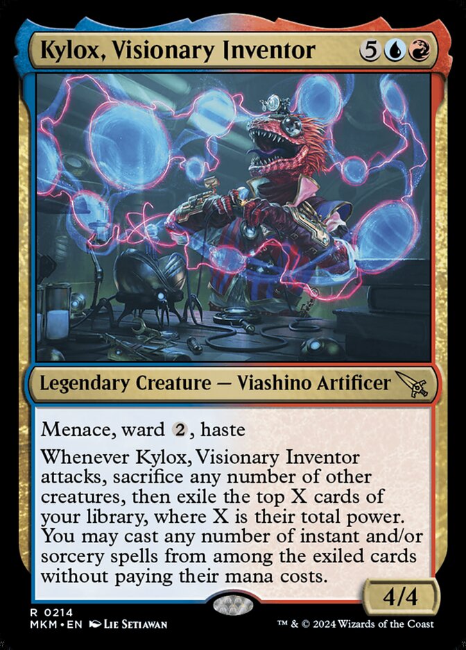 Kylox, Visionary Inventor - carta Magic The Gathering