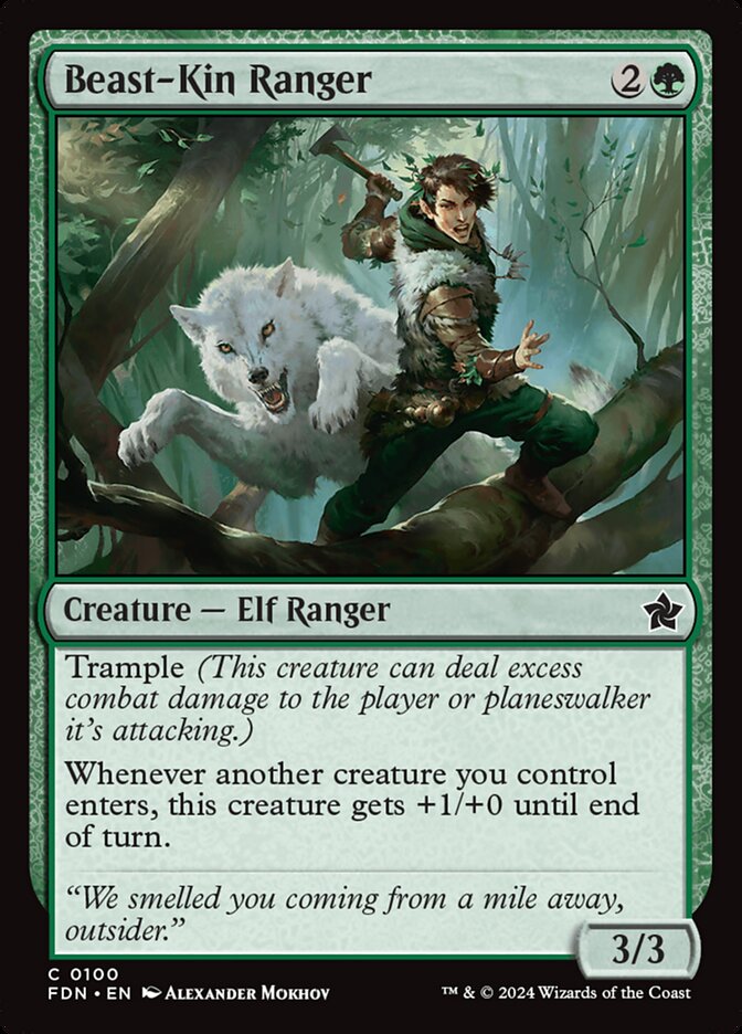 Beast-Kin Ranger - carta Magic The Gathering