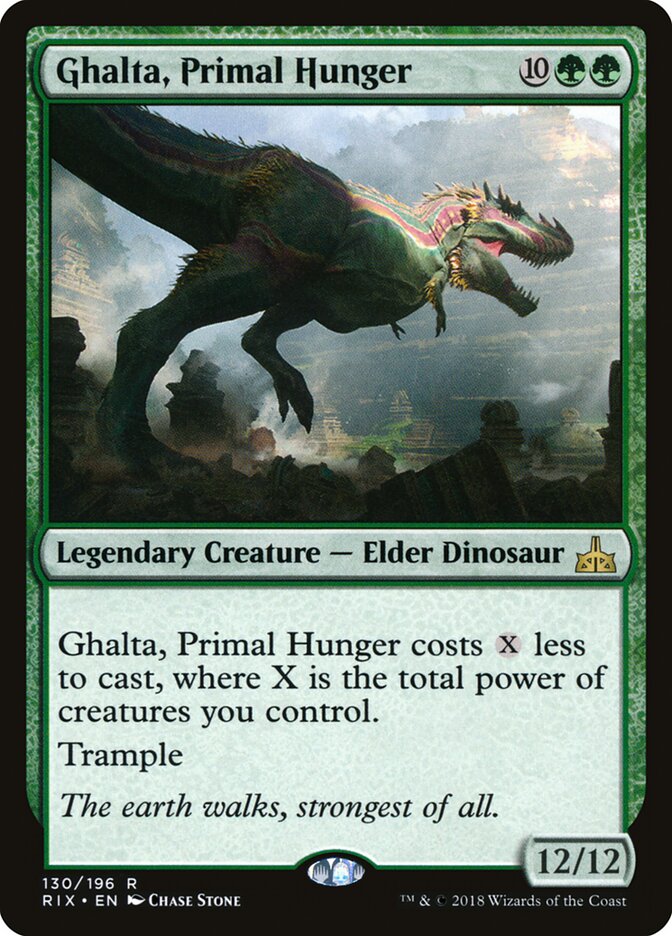Ghalta, Primal Hunger - carta Magic The Gathering