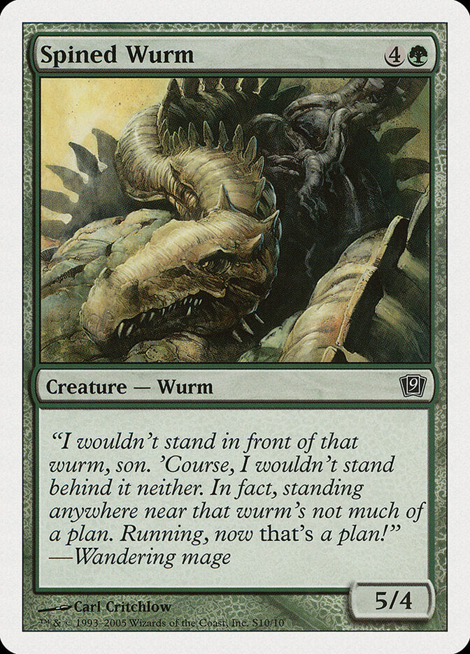 Spined Wurm - carta Magic The Gathering