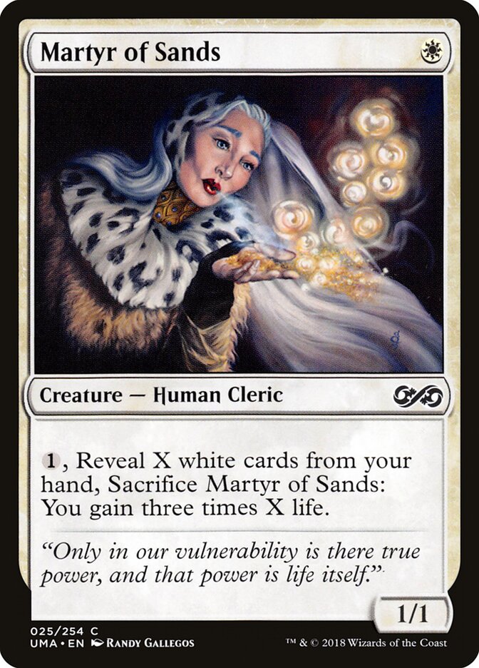 Martyr of Sands - carta Magic The Gathering