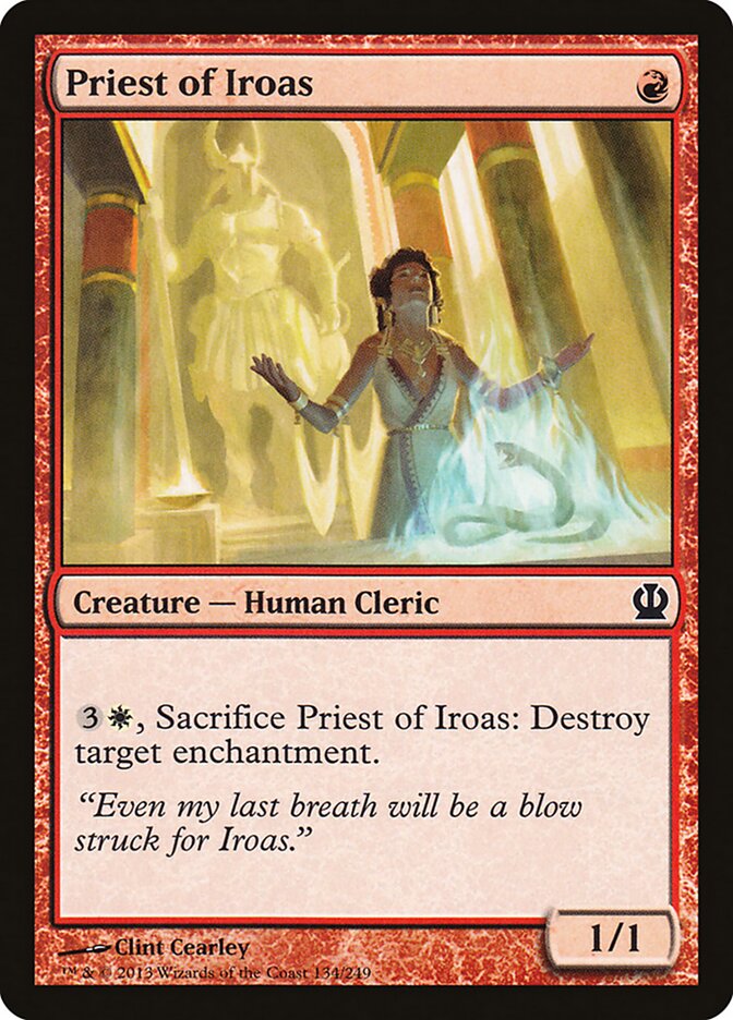 Priest of Iroas - carta Magic The Gathering