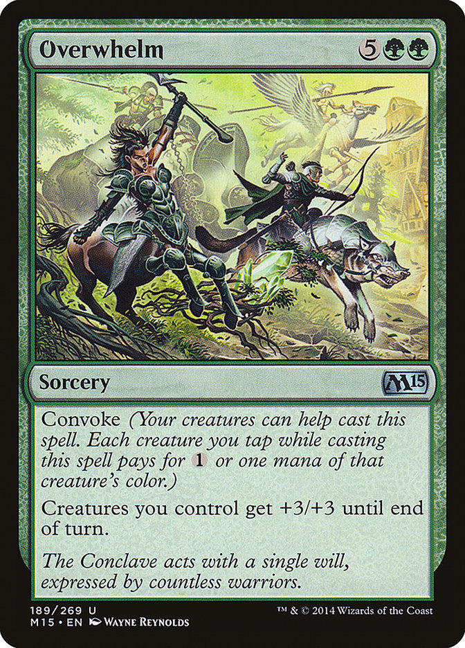 Overwhelm - carta Magic The Gathering
