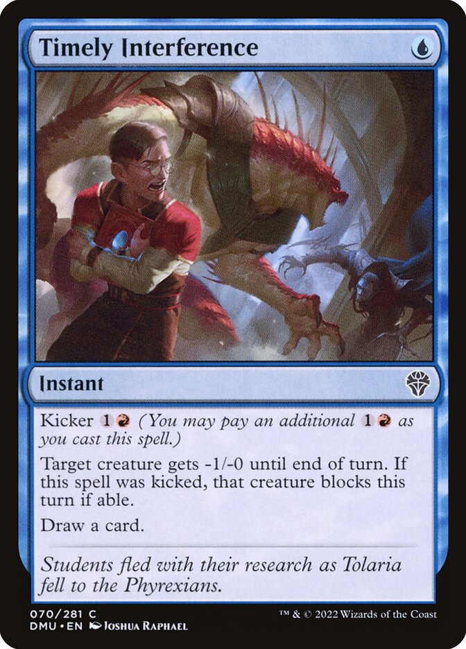 Timely Interference - carta Magic The Gathering