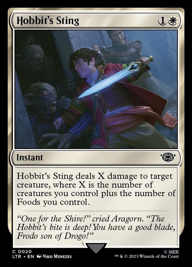 Hobbit's Sting - carta Magic The Gathering