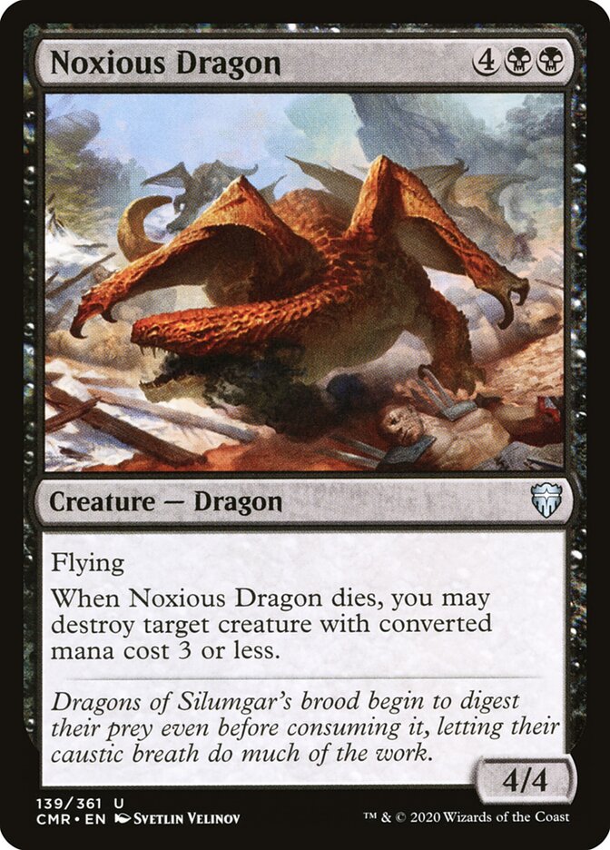 Noxious Dragon - carta Magic The Gathering