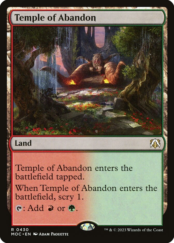 Temple of Abandon - MOC-430-NF-STD