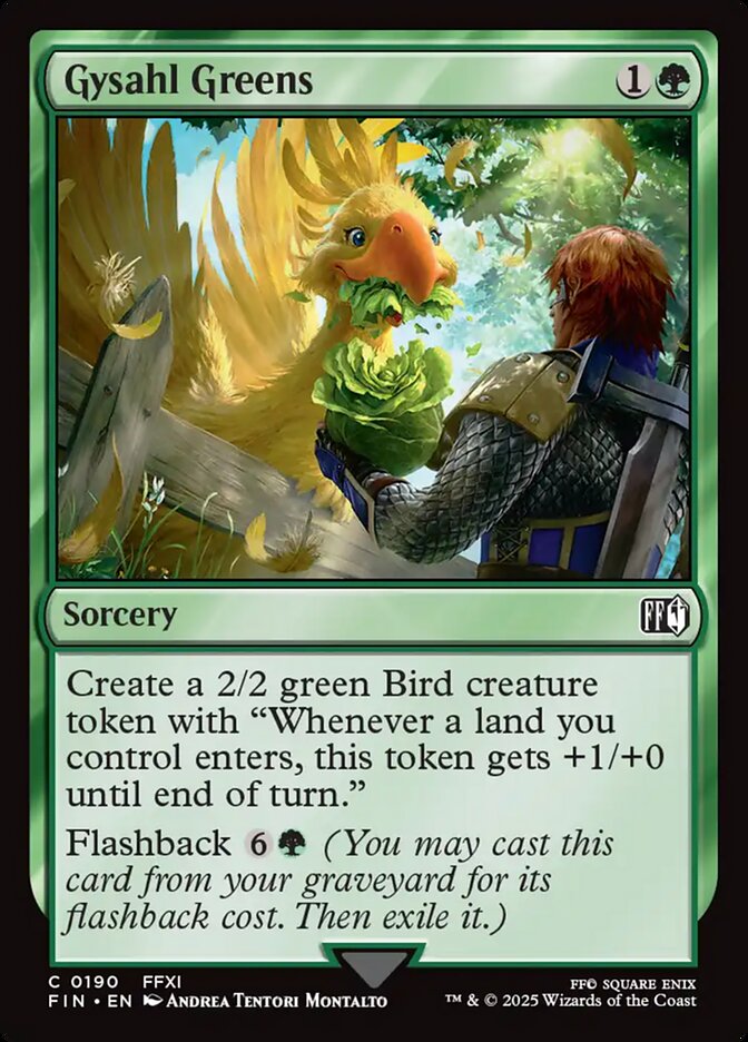 Gysahl Greens - carta Magic The Gathering