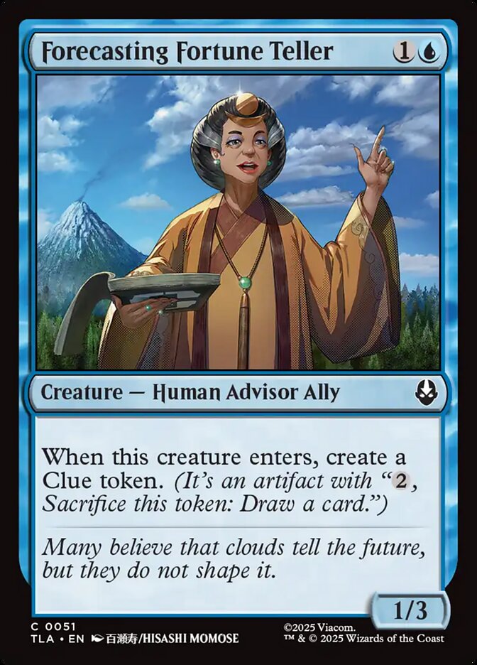 Forecasting Fortune Teller - carta Magic The Gathering
