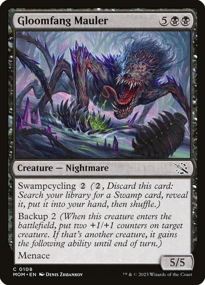 Gloomfang Mauler - carta Magic The Gathering