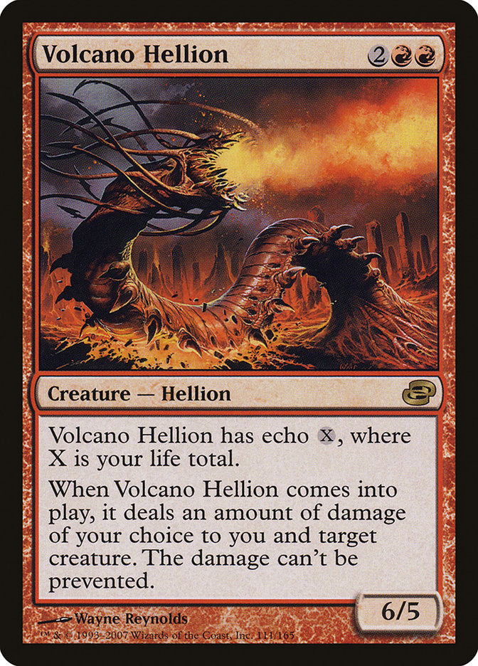 Volcano Hellion - carta Magic The Gathering