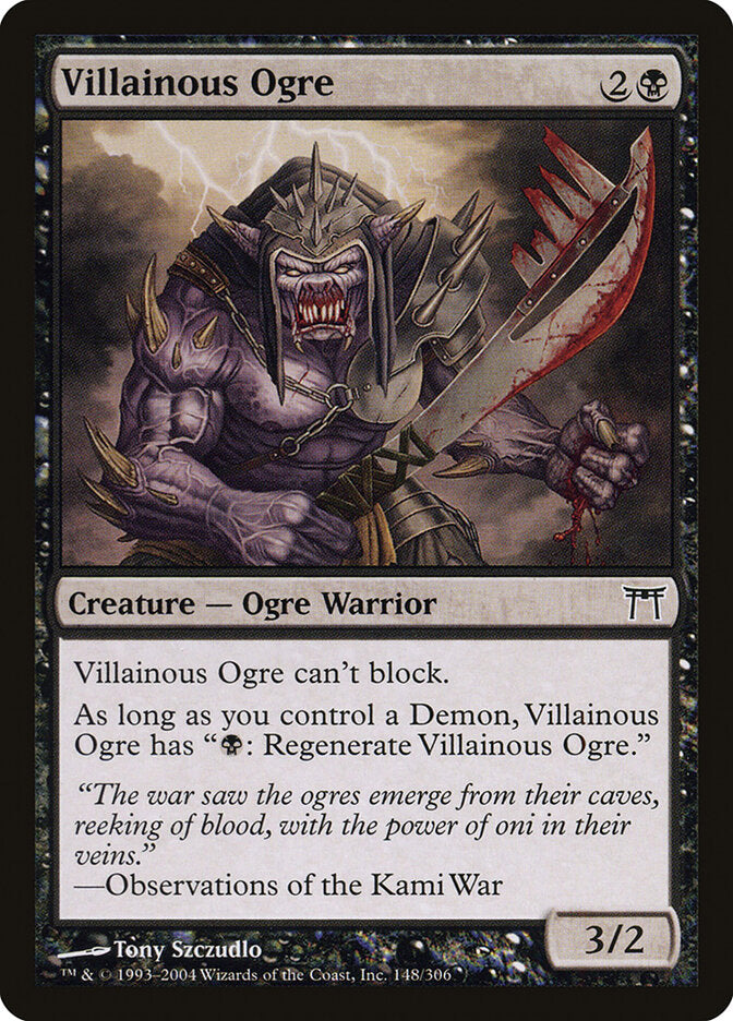 Villainous Ogre - carta Magic The Gathering
