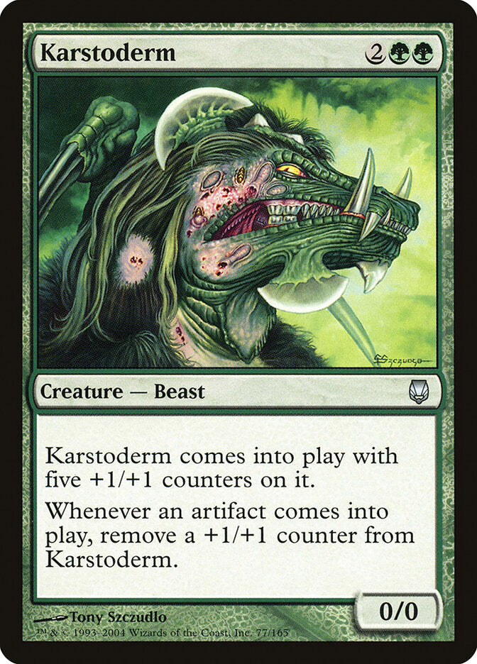 Karstoderm - carta Magic The Gathering