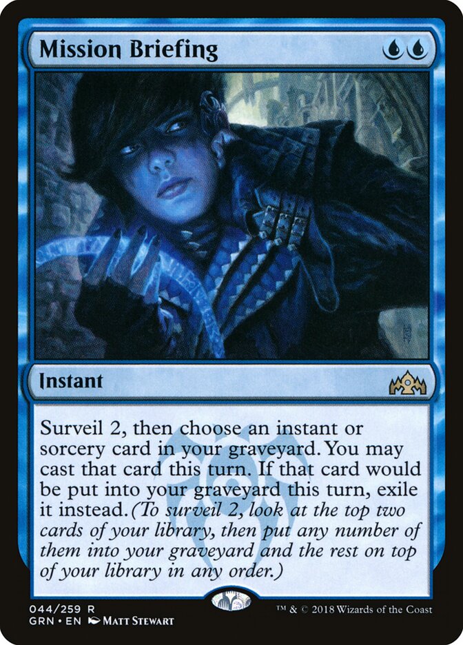 Mission Briefing - carta Magic The Gathering