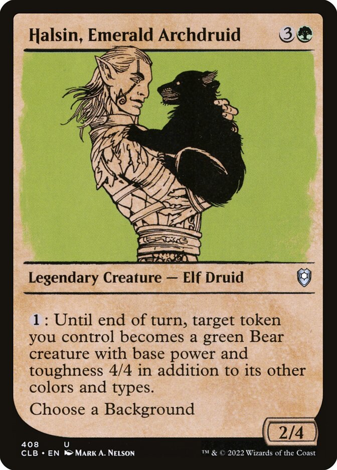 Halsin, Emerald Archdruid - carta Magic The Gathering