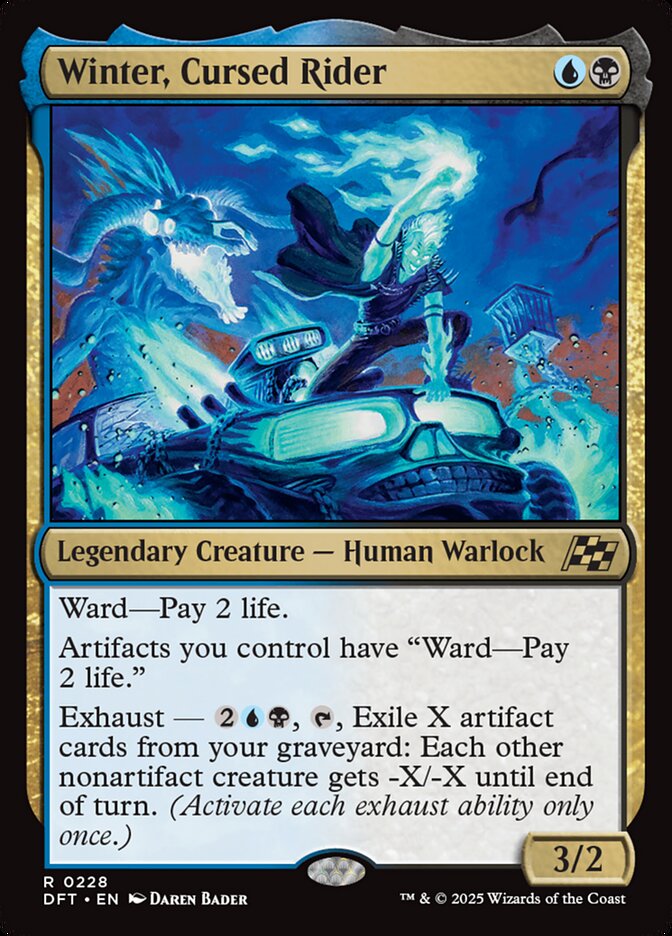 Winter, Cursed Rider - carta Magic The Gathering