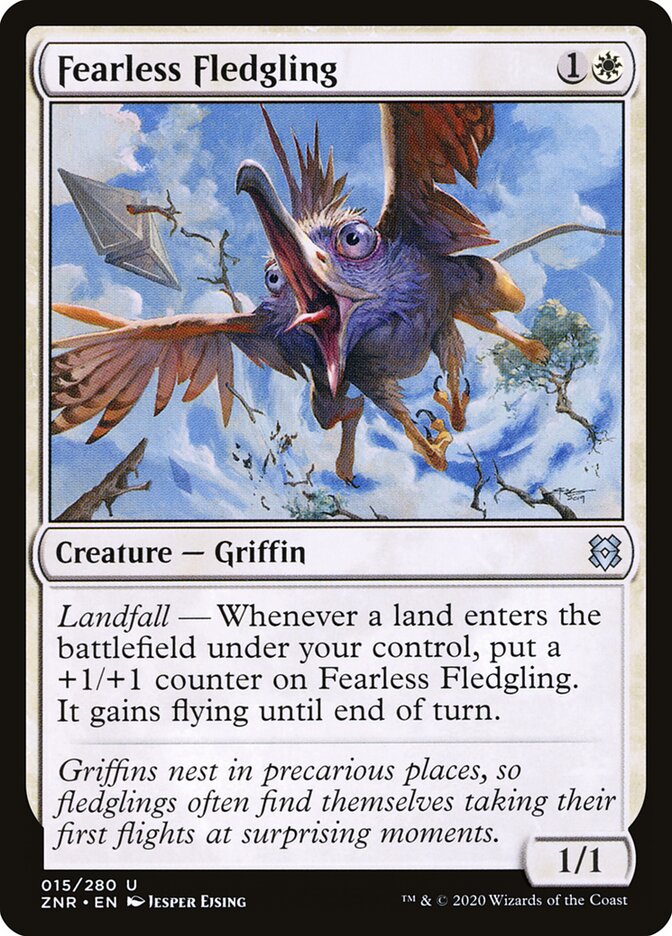 Fearless Fledgling - carta Magic The Gathering