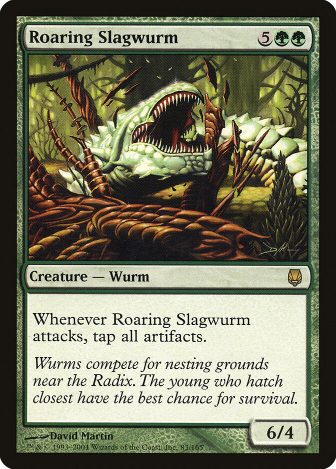 Roaring Slagwurm - carta Magic The Gathering