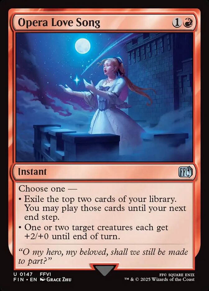 Opera Love Song - carta Magic The Gathering