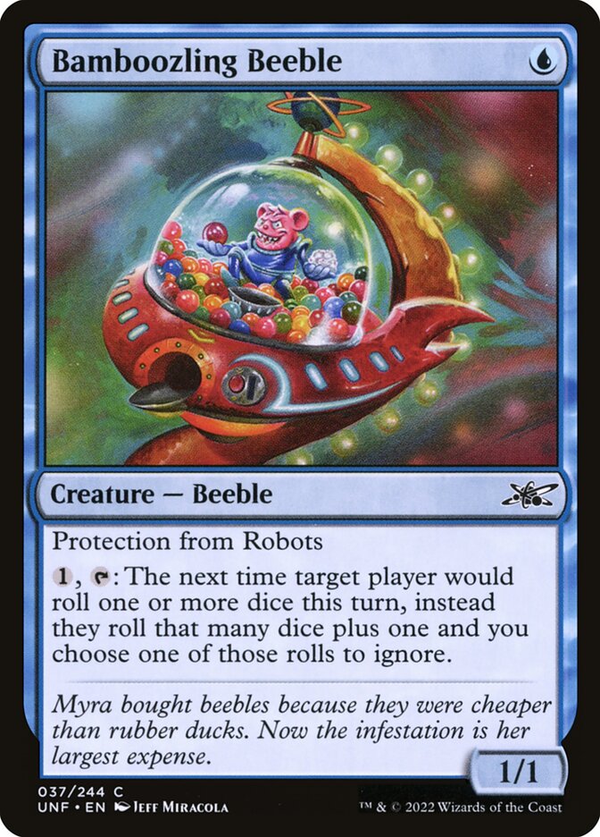 Bamboozling Beeble - carta Magic The Gathering