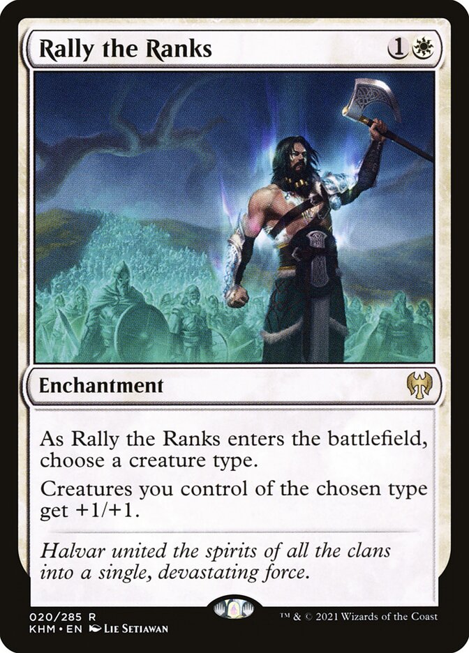 Rally the Ranks - carta Magic The Gathering