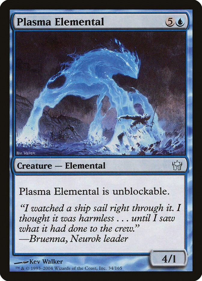 Plasma Elemental - carta Magic The Gathering