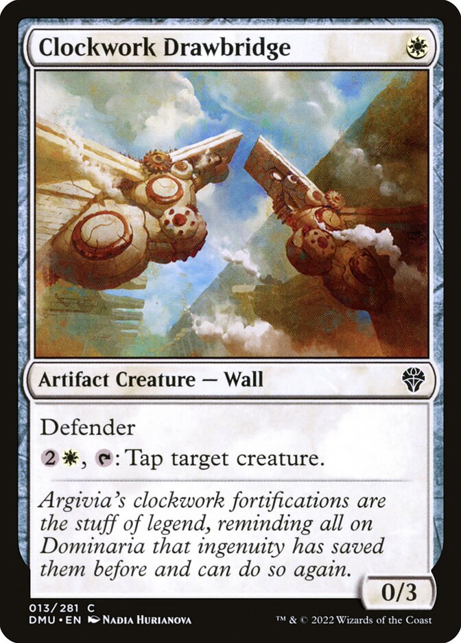 Clockwork Drawbridge - carta Magic The Gathering