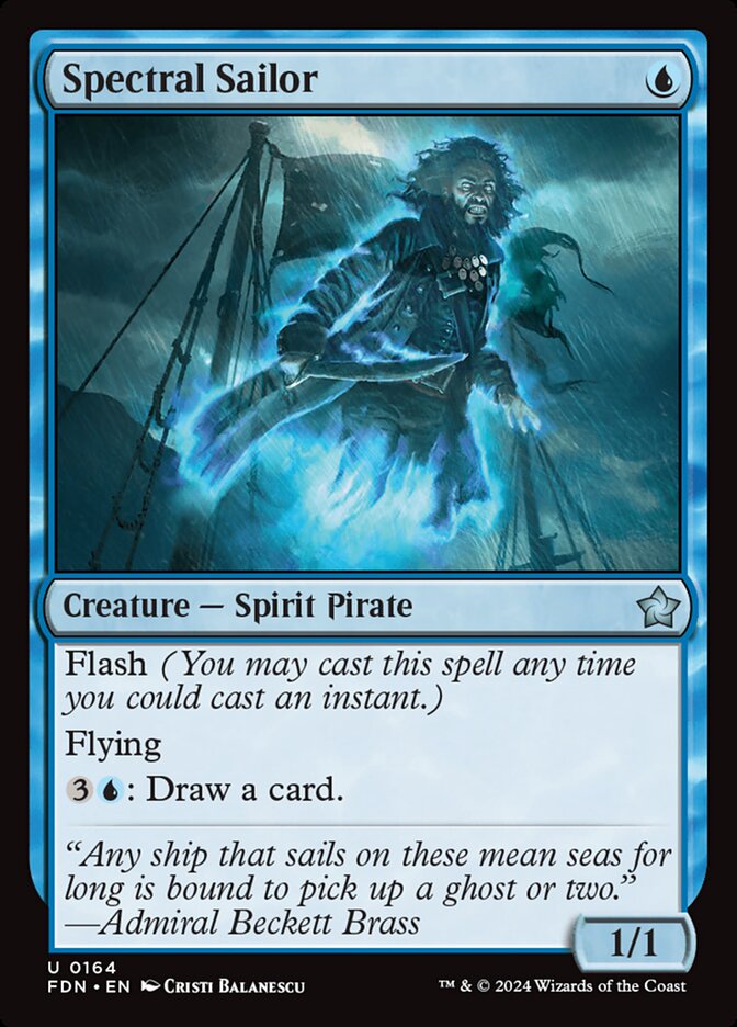 Spectral Sailor - carta Magic The Gathering