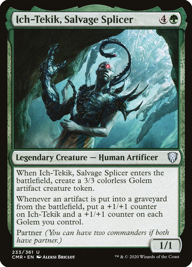Ich-Tekik, Salvage Splicer - carta Magic The Gathering
