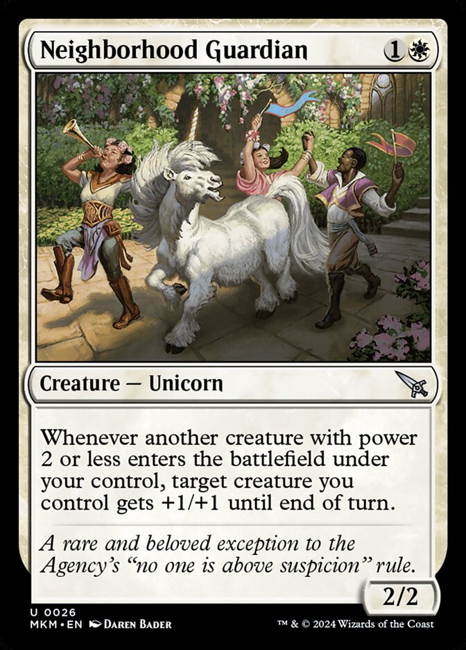 Neighborhood Guardian - carta Magic The Gathering