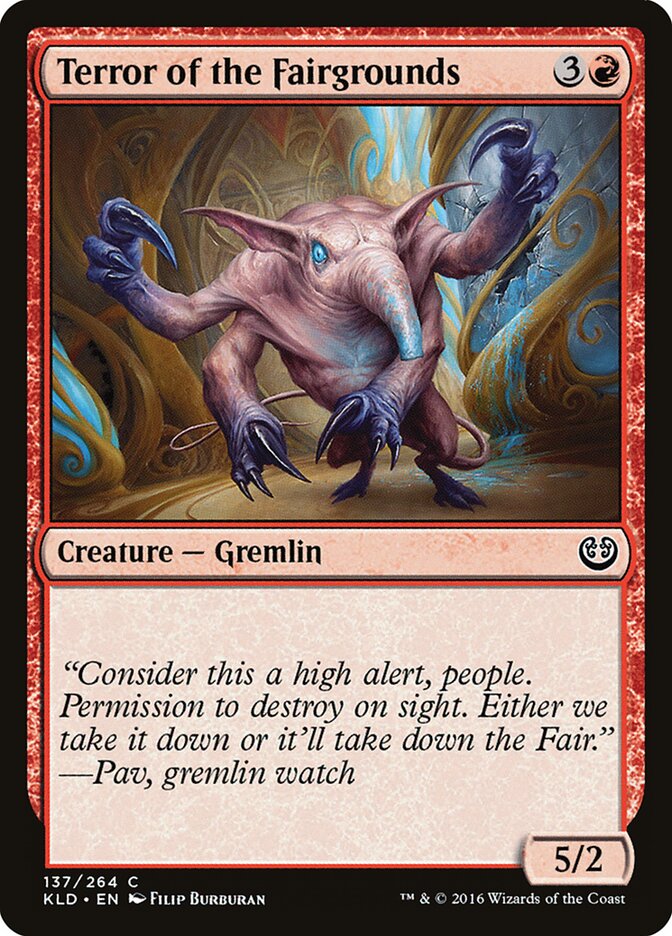 Terror of the Fairgrounds - carta Magic The Gathering