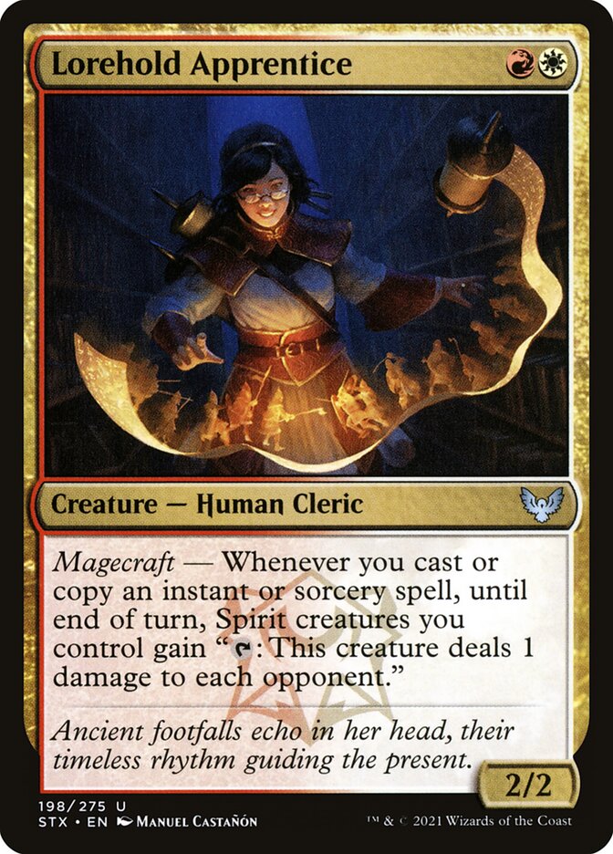 Lorehold Apprentice - carta Magic The Gathering