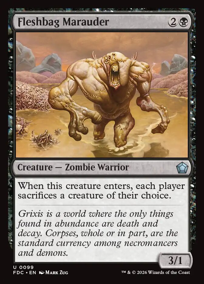 Fleshbag Marauder - carta Magic The Gathering