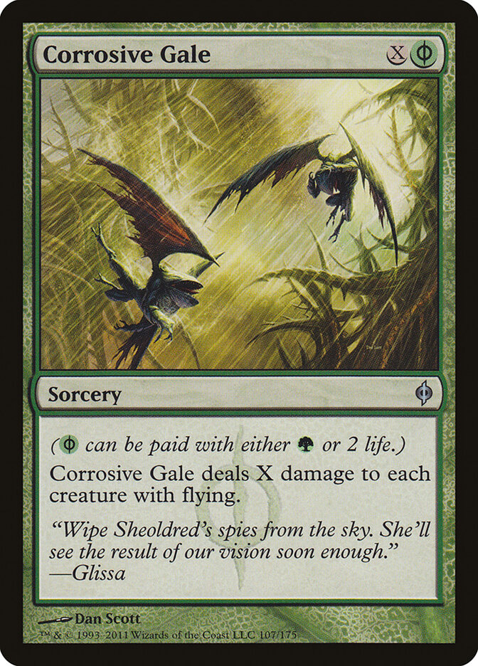 Corrosive Gale - carta Magic The Gathering