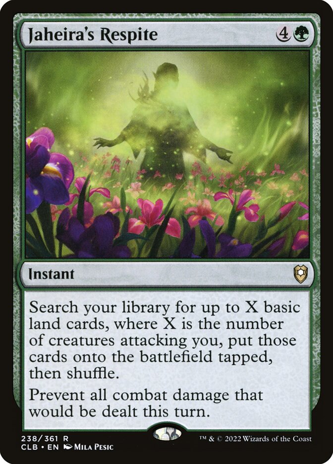 Jaheira's Respite - carta Magic The Gathering