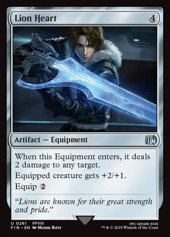 Lion Heart - carta Magic The Gathering
