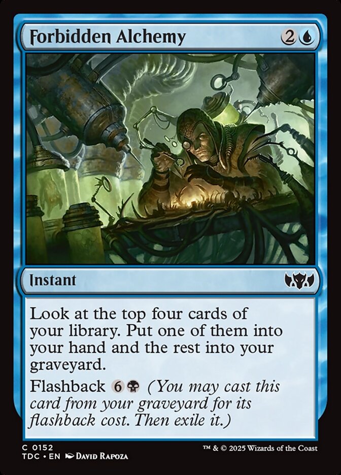 Forbidden Alchemy - carta Magic The Gathering
