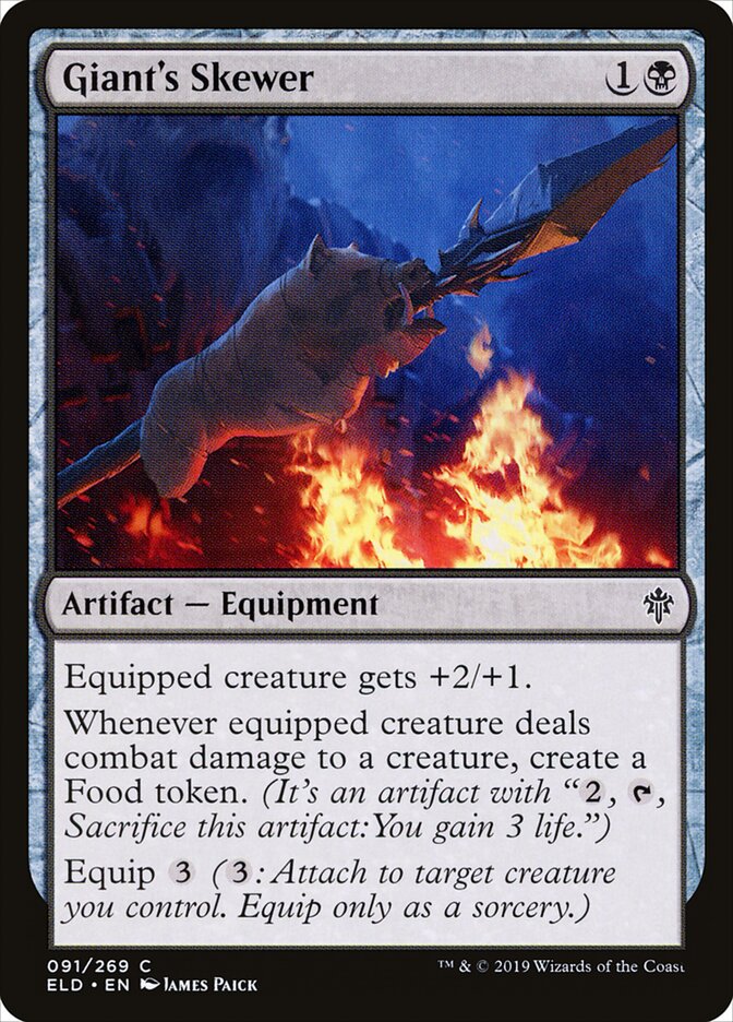 Giant's Skewer - carta Magic The Gathering